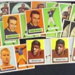 Football cards 1950s