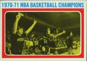 1971-72 Topps Bucks Champs
