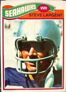 Steve Largent 1977 Topps