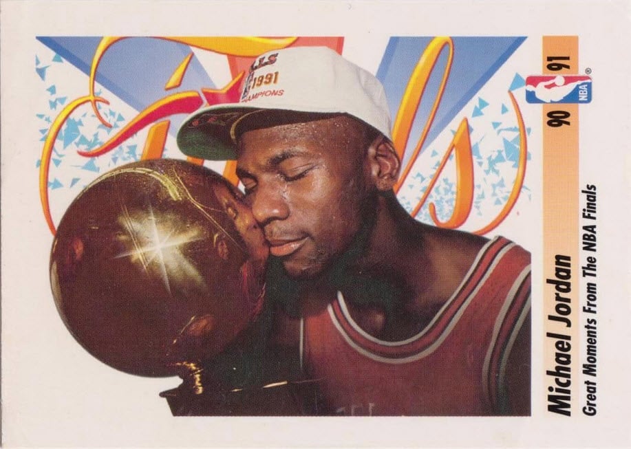NBA Finals Moment 1991-92 Michael Jordan Basketball Card