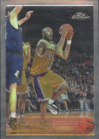 1996-97 Topps Chrome Basketball Kobe Bryant