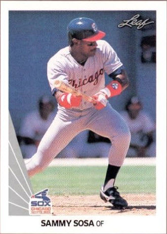 Sammy Sosa 1990 Leaf
