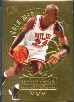 Medallion Jordan Basketball Card