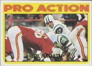 Joe Namath in Action 1972