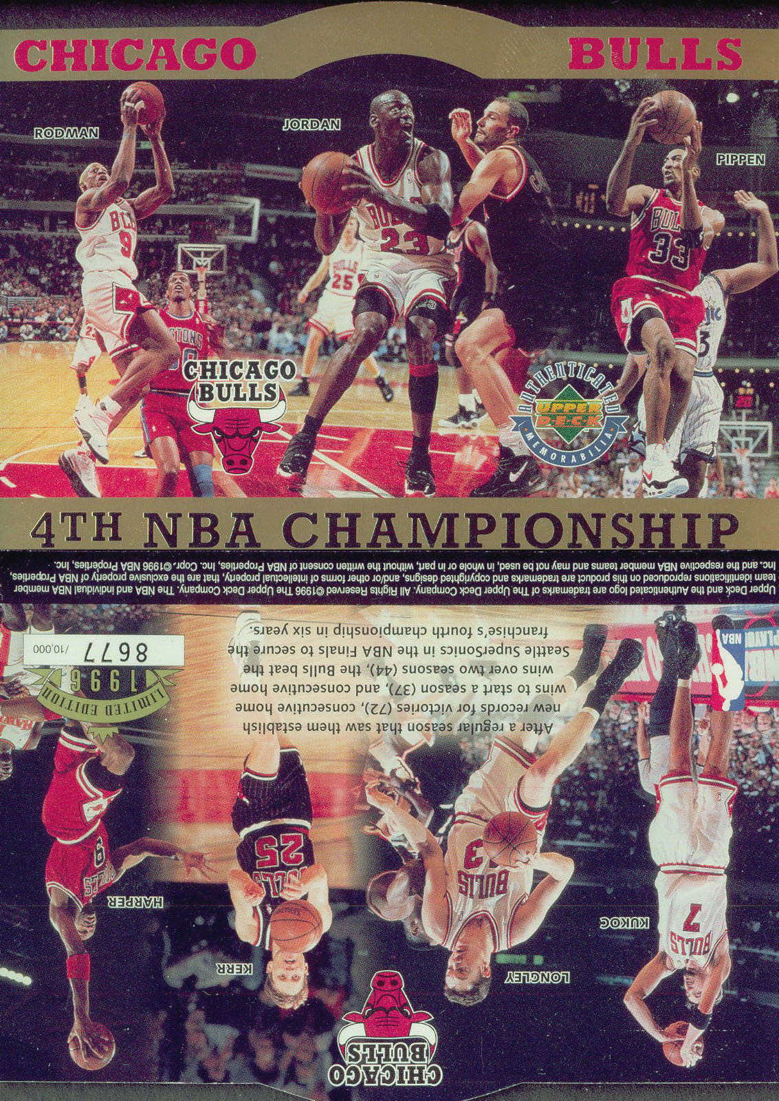 1997-98 Upper Deck Jordan Jersey Card Brings $45,988
