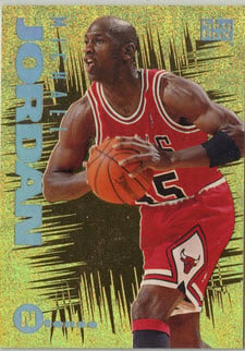 Michael Jordan Skybox eMotion nTense Card