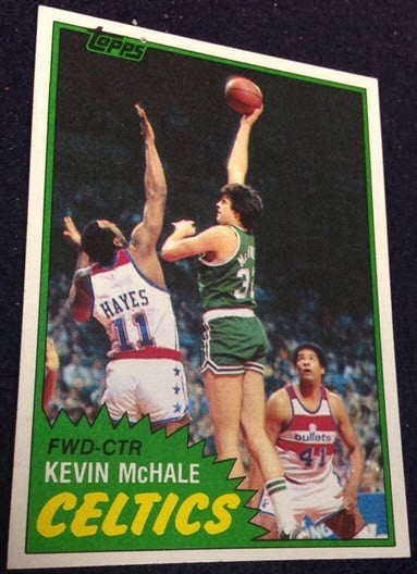 Kevin McHale rookie card