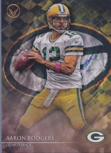 Aaron Rodgers 2014 Topps Valor base
