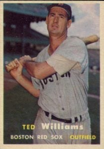 Top 10 Ted Williams Cards Span 4 Decades