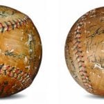 1920 White Sox autographed baseball