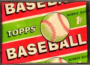 1955 Topps Baseball wax pack 