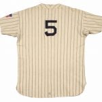1942 Joe DiMaggio Yankees game jersey home