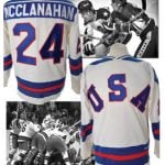 Miracle On Ice Jersey Rob McClanahan