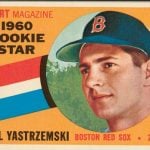 Carl Yastrzemski rookie card 1960 Topps