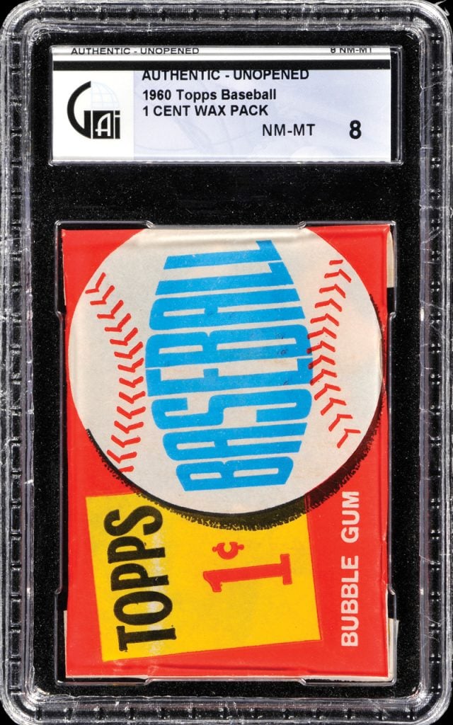 Topps 1960 penny pack