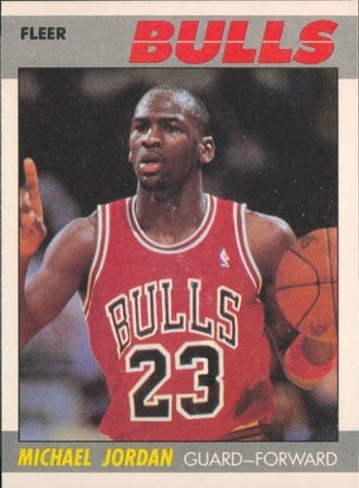 Fleer 1987-88 Michael Jordan