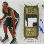 Russell Westbrook rookie auto