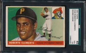 Roberto Clemente rookie card