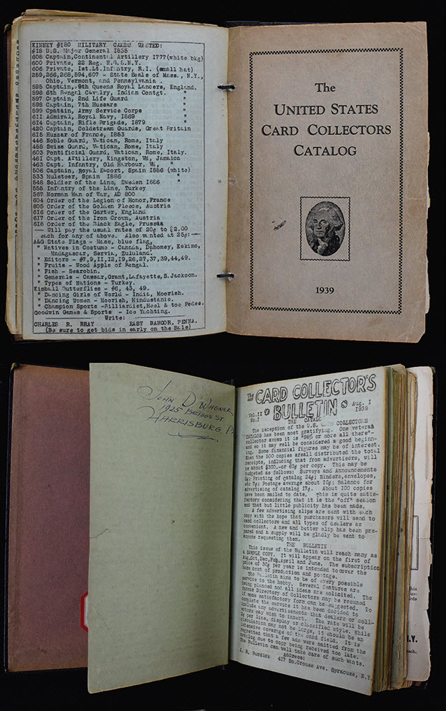 Original 1939 American Card Catalog Up for Bid