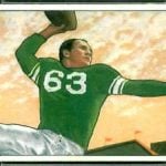 YA Tittle 1950 Bowman rookie card
