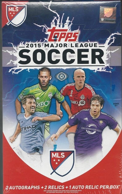 MLS 2015 Topps box