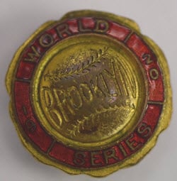 1920 World Series press pin Brooklyn Dodgers Robins