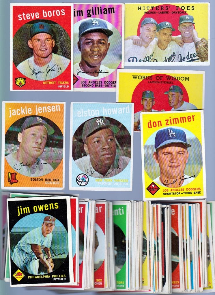 Topps 1959 cards