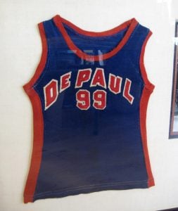 George Mikan 99 DePaul childs jersey