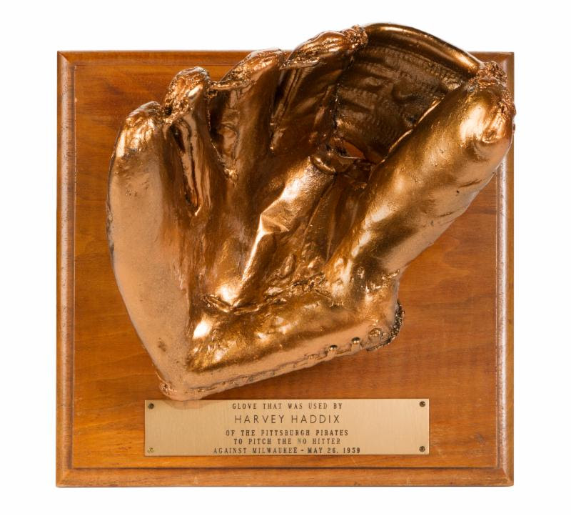 Harvey Haddix perfect game glove