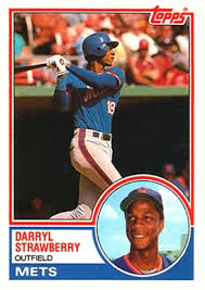 1983 Topps Traded Darryl Strawberry