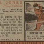 Hal Jones 1962 Topps
