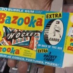 Bazooka Hockey Box 1971-72