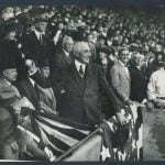 1922 first pitch President Harding