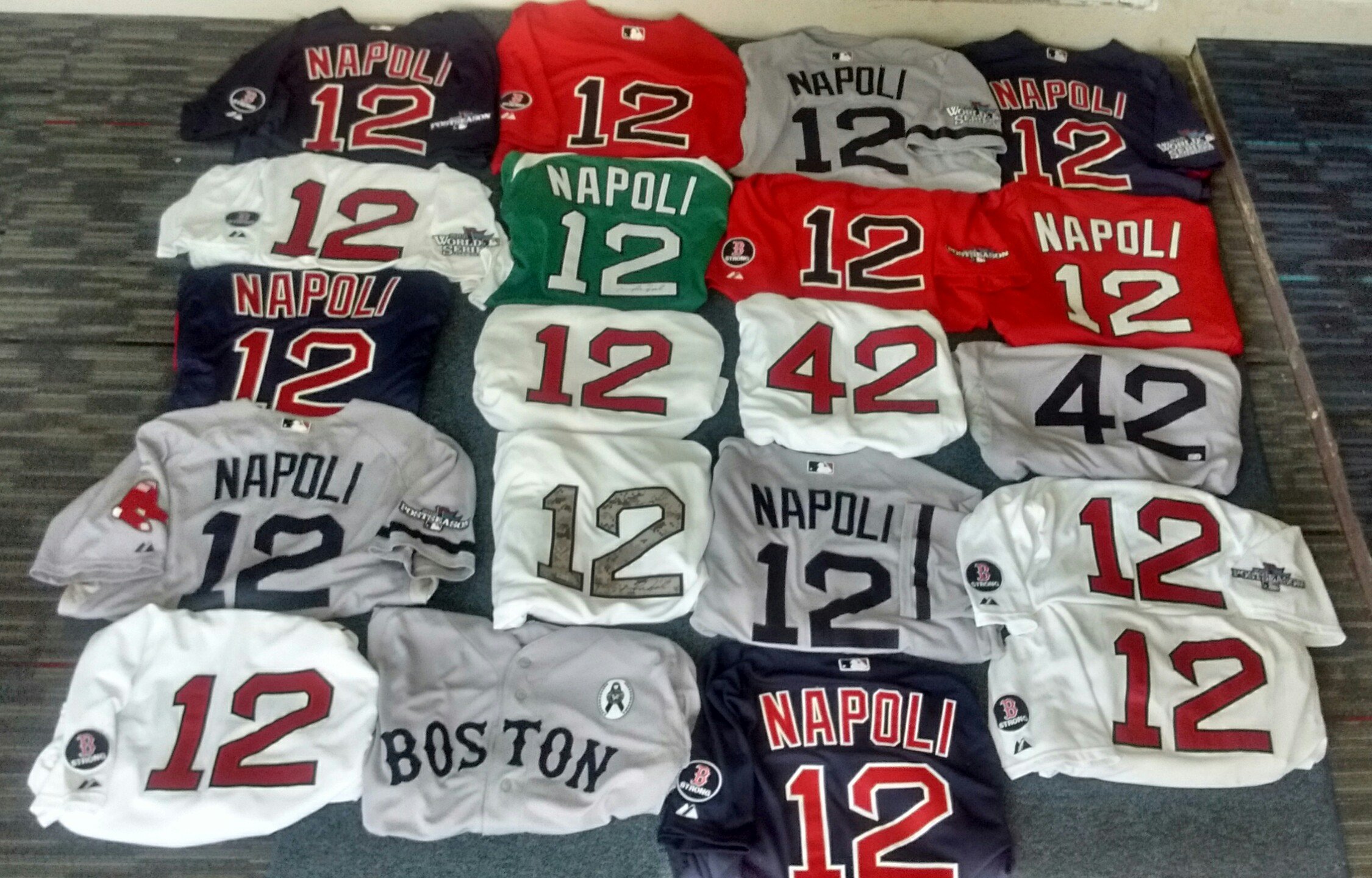 Mike Napoli Red Sox Collector's Quest Ends with Trade