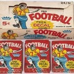 Fleer 1960 Football Cards