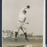 1928 Lou Gehrig photo first base