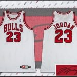 Michael Jordan 1998 game worn jersey