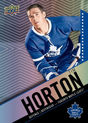 Tim Hortons coffee Tim Horton hockey card 2015-16