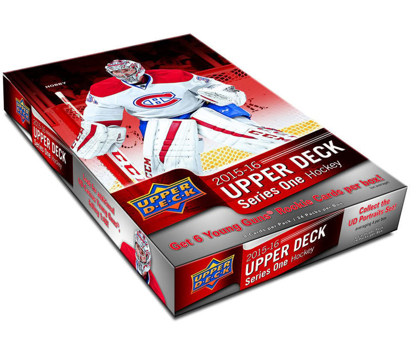 Upper Deck 2015-16 Series One hockey box