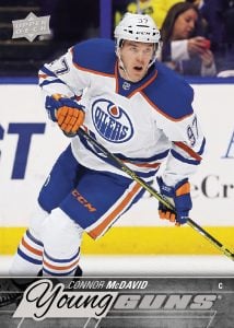 Young Guns rookie Connor McDavid