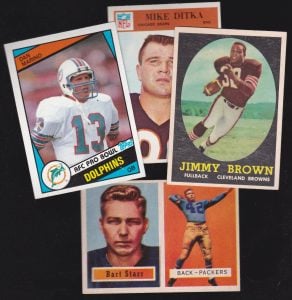 old football cards