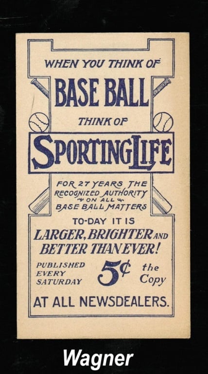 Sporting Life 1911 back