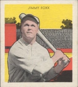 Jimmie Foxx 1933 Tattoo Orbit