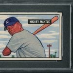 Mickey Mantle Rookie Card PSA 8