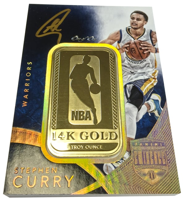 Panini Eminence Steph Curry 14K Gold