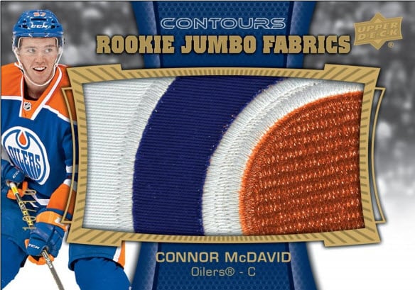 connor mcdavid jersey card
