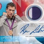 Autographed Ryan Lochte Topps card 2016