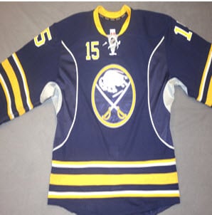 Jack Eichel's first Buffalo Sabres jersey sold at auction