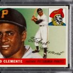 Roberto Clemente rookie card 1955 Topps