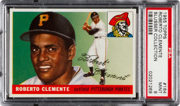 Roberto Clemente rookie card 1955 Topps